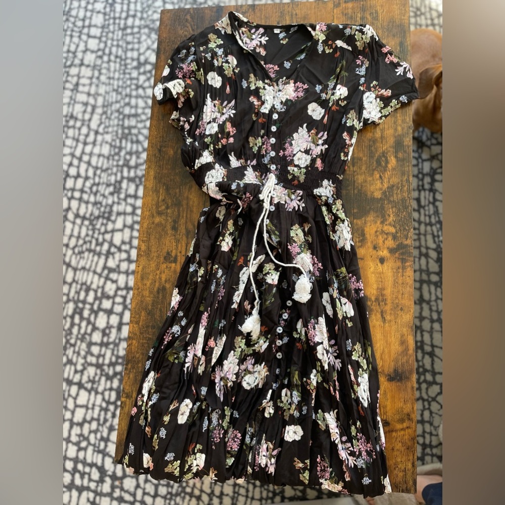 Floral maxi dress